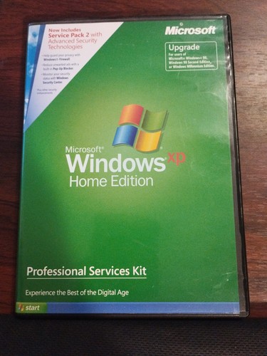 Microsoft windows home - microsoft, xp
