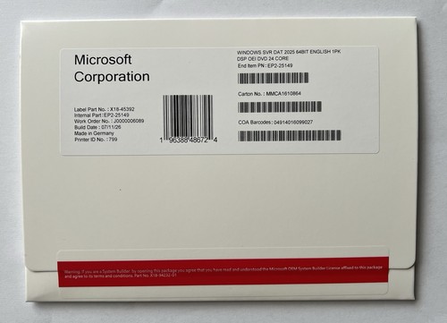 Microsoft windows server 2025 - server,