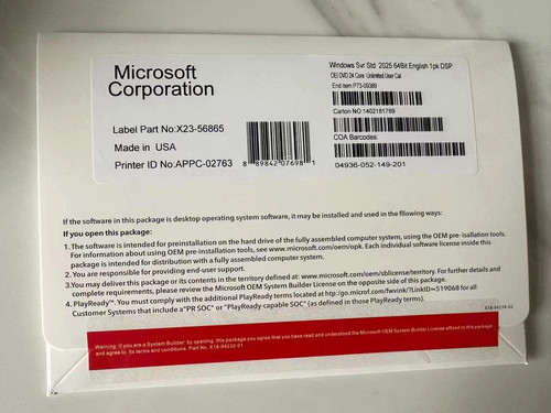 Windows server 2025 - server, cal
