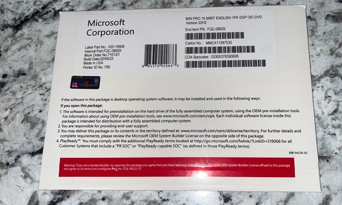 Dvd win pro - win, 64