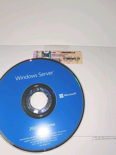 Windows server 2022 - 2022, datacenter