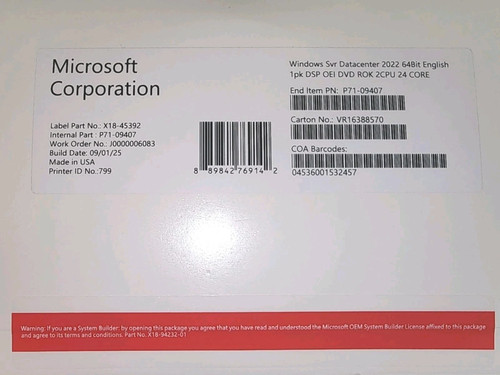 Windows server 2022 datacenter - server,
